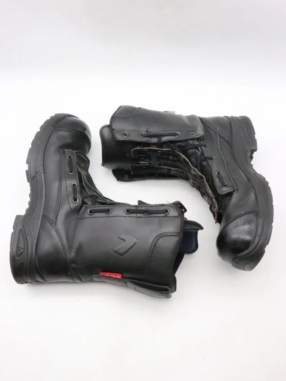 HAIX Airpower Boots Men’s Size 10 M First Responder Zip Steel Toe Waterproof